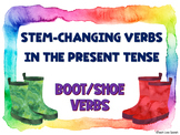 Spanish Stem-changing verbs in the Present Tense.