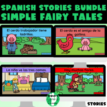 Preview of Spanish Stories Bundle | Fairy Tales