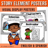 Story Elements Posters (Bilingual: English & Spanish)
