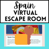 Spanish Sub Plan - Spain Virtual Escape Room