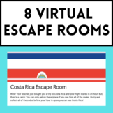 Spanish Sub Plans - 8 Virtual Escape Rooms
