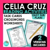 Spanish Sub Plans Celia Cruz Reading Activities