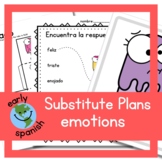 Spanish Sub Plans | For Non Spanish Speaking Substitutes |