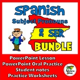 Subject Pronouns and Ser  PowerPoint Lesson Bundle