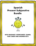 Spanish Subjunctive Bundle: Presente de Subjuntivo: TOP 16