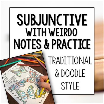 Preview of Spanish Subjunctive Guided Notes and worksheets