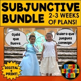 Spanish Subjunctive Bundle, Games, Quizzes, Activities, Di