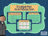 Spanish Subjunctive Mood Introduction PowerPoint (Español 