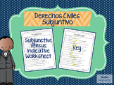 Spanish Subjunctive Practice Worksheet (Español Subjuntivo)