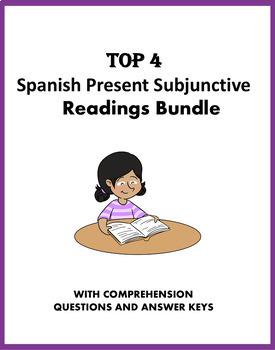 Preview of Spanish Subjunctive Reading Bundle - 4 Lecturas en el Subjuntivo (30% off)