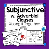 Spanish Subjunctive with Adverbial Clauses Interactive Pra