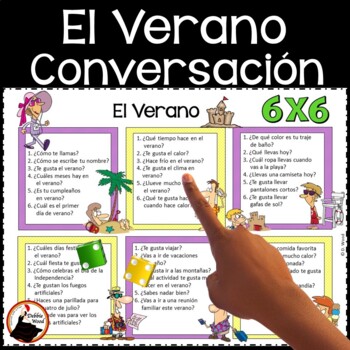Preview of Spanish Summer Activities | End of Year Spanish Activities