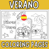 Spanish Summer Coloring Pages - End of The Year Activities