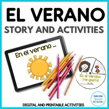 Preview of Spanish Summer Story: El Verano