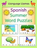 Spanish Summer Word Puzzles
