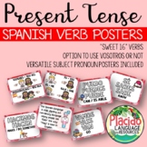 Spanish High-Frequency Verb Posters PRESENT Tense