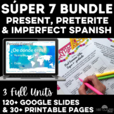 Spanish Super 7 Verb Units - Comprehensible Input Present,