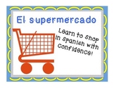 Spanish Supermarket Shopping UNIT BUNDLE: PowerPoint, Acti