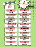 Spanish Sweet 16 Verbs Imperfect Tense by Pronoun