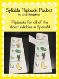 Spanish Syllable Flipbook Packet