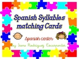 Spanish Syllables Matching Cards/ Juego de Sílabas en Español