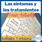 Spanish Symptoms and Treatments Vocabulary Independent Pra