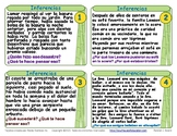 Spanish Task Card Bundle - 308 Cards! Inference, Context C