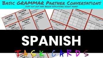 Preview of Spanish Task Cards