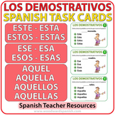 Spanish Task Cards - Demonstratives - Demostrativos
