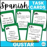 Spanish Task Cards Gustar Writing or Speaking Activity