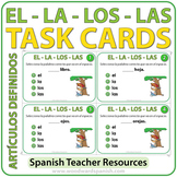 Spanish Task Cards - Los Artículos Definidos