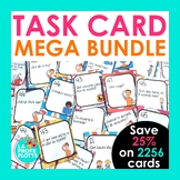 Spanish Task Cards MEGA Bundle | Spanish Grammar & Vocabul