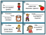 Spanish Stem Changing / Boot Verbs Task Cards (Poder, Quer