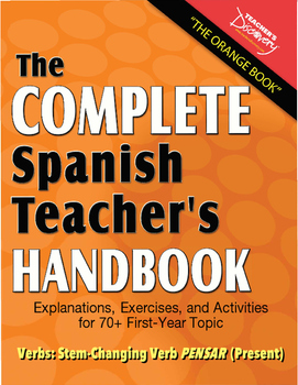 Spanish Teacher S Handbook Stem Changing Verb Pensar Present