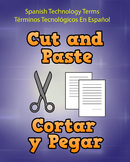 Spanish Techonology Term - Cut and Paste
