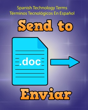Preview of Spanish Techonology Term - Send