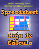 Spanish Techonology Term - Spreadsheet