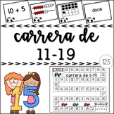 Teen Numbers - Race Game (Spanish)