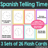Spanish Telling Time Printable Flashcards | How to Tell Ti