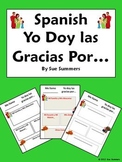 Spanish Thanksgiving / Acción de Gracias - Doy las Gracias Por...