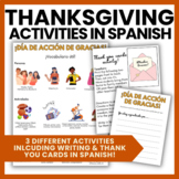 Spanish Thanksgiving Activities | Día de Acción de Gracias