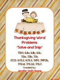 Thanksgiving Math Activity | Spanish Word Problems | Solve