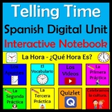 Spanish Time Unit - Distance Learning - La Hora - Interact