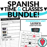 Telling Time in Spanish Games + Activities for Spanish 1 B