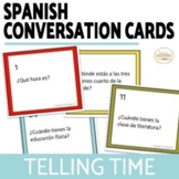 Spanish Time and Schedules Speaking Activity with DIGITAL Version