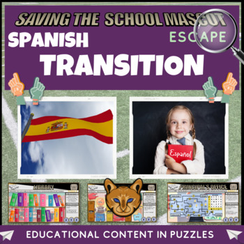 Preview of Spanish Transition Escape Room