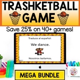 Spanish Trashketball Game MEGA BUNDLE of Activities | Span