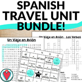 End of Year Spanish Activities Travel Unit Airport Vocabul