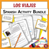 Spanish Travel and Vacations Activity Bundle - Los viajes 
