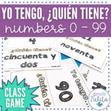 Spanish Two Digit Numbers Practice Yo Tengo, Quién tiene? 